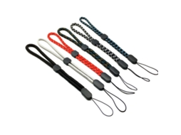 Cordão de pulso S/MARCA para celular, nylon, ajustável, com fio grosso