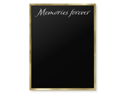 Quadro de parede magnético "Memórias para sempre" para escritório Espelharte (60x80 cm)