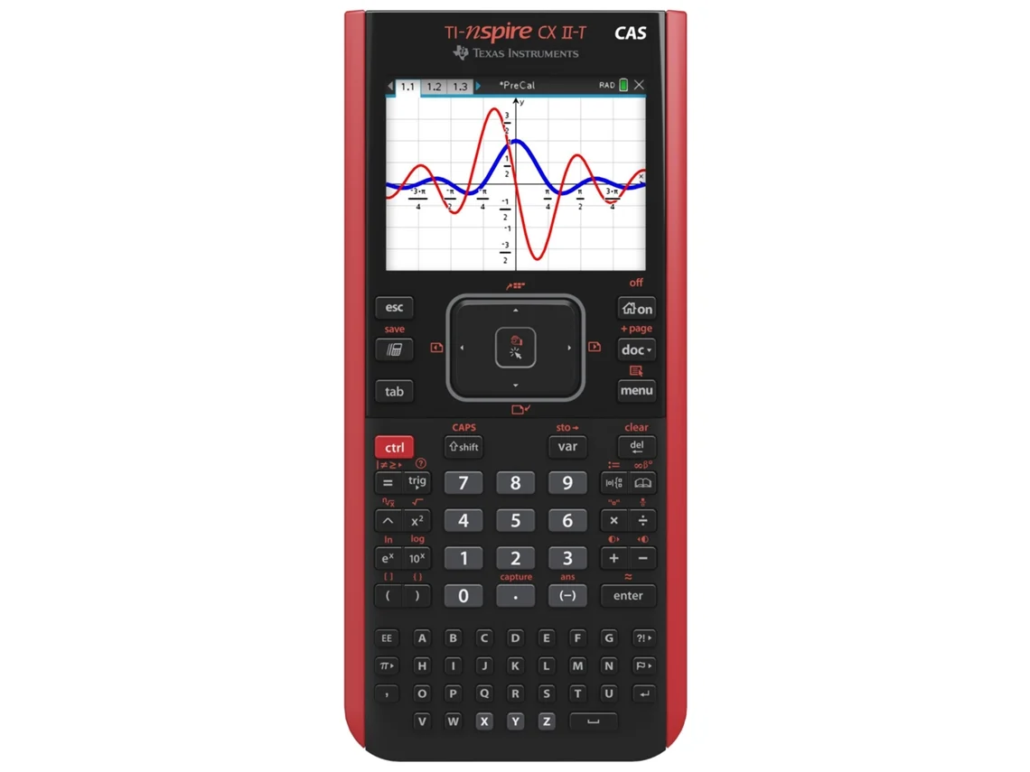 Calculadora Gráfica TEXAS TI-NSPIRE CX CAS II-T