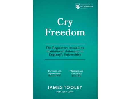 Livro Cry Freedom de James Tooley (Inglês)