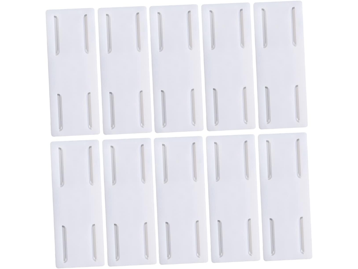 Kit Com 10 Adesivos De Parede Para Tomadas Elétricas E Prateleiras De Armazenamento.
