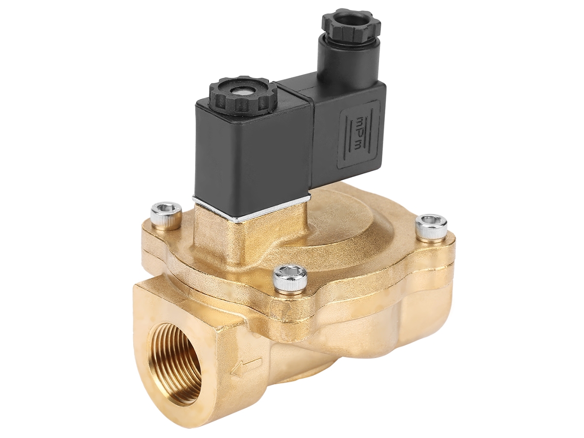 Válvula Electromagnética 2v250-20 G3/4 Posiciones Dos Vías Pilotada Ac110v Latón