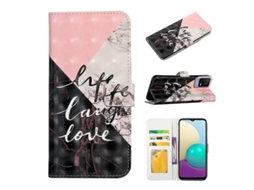 Capa De Couro Para Celular Com Desenho 3d Em Relevo A Óleo