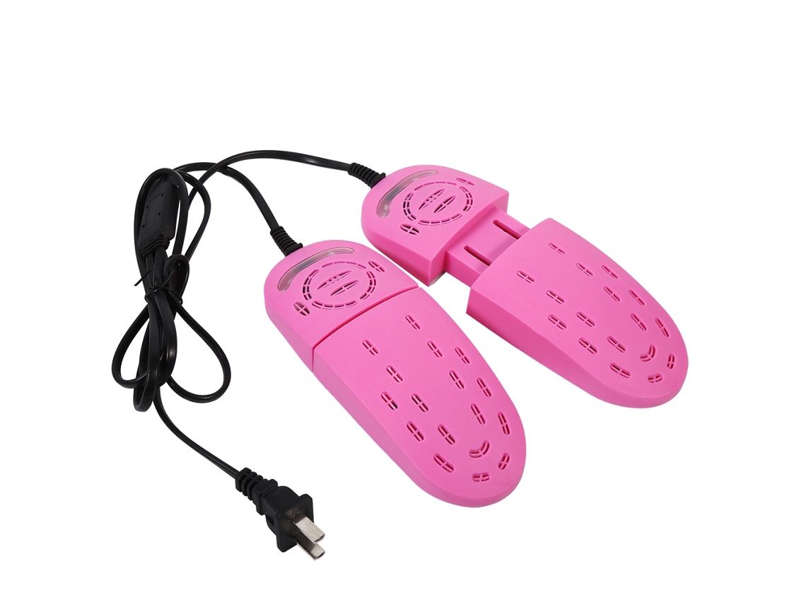 Laxiscreed Secador De Sapatos Retrátil Com Luz Roxa, Desumidificação E Secagem, Rosa 220v