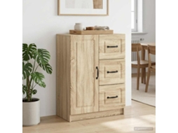 Vidaxl Buffet Carvalho Sonoma 66 X 34,5 X 87 Cm Derivados De Madeira