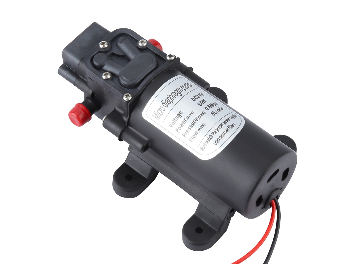 Laxiscreed Bomba De Água Eléctrica Mini 24v 5l/min Para Sistemas De Água