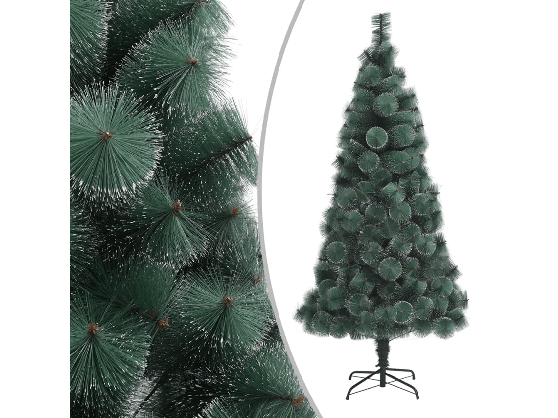 Vidaxl Árvore De Natal Artificial Com Suporte 180 Cm Pet Verde