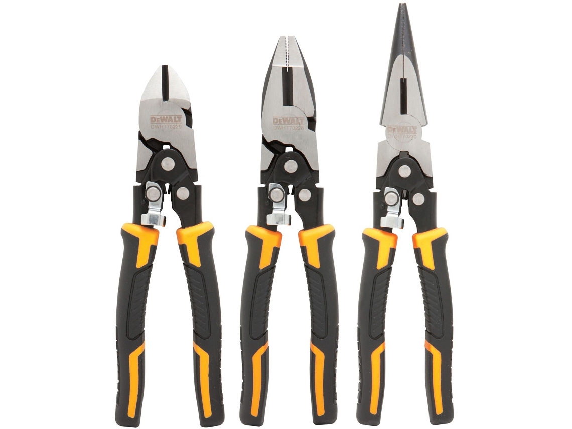 Conjunto De 3 Alicates Dewalt Dwht0-70485