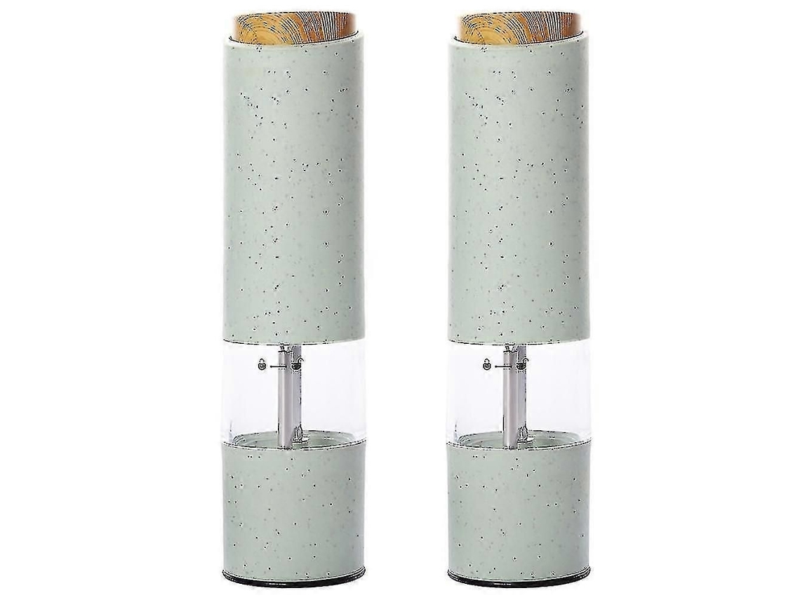 2pcs Sal Elétrico e Moedor de Pimenta Definir Bateria Operada Moinho GOKOCO