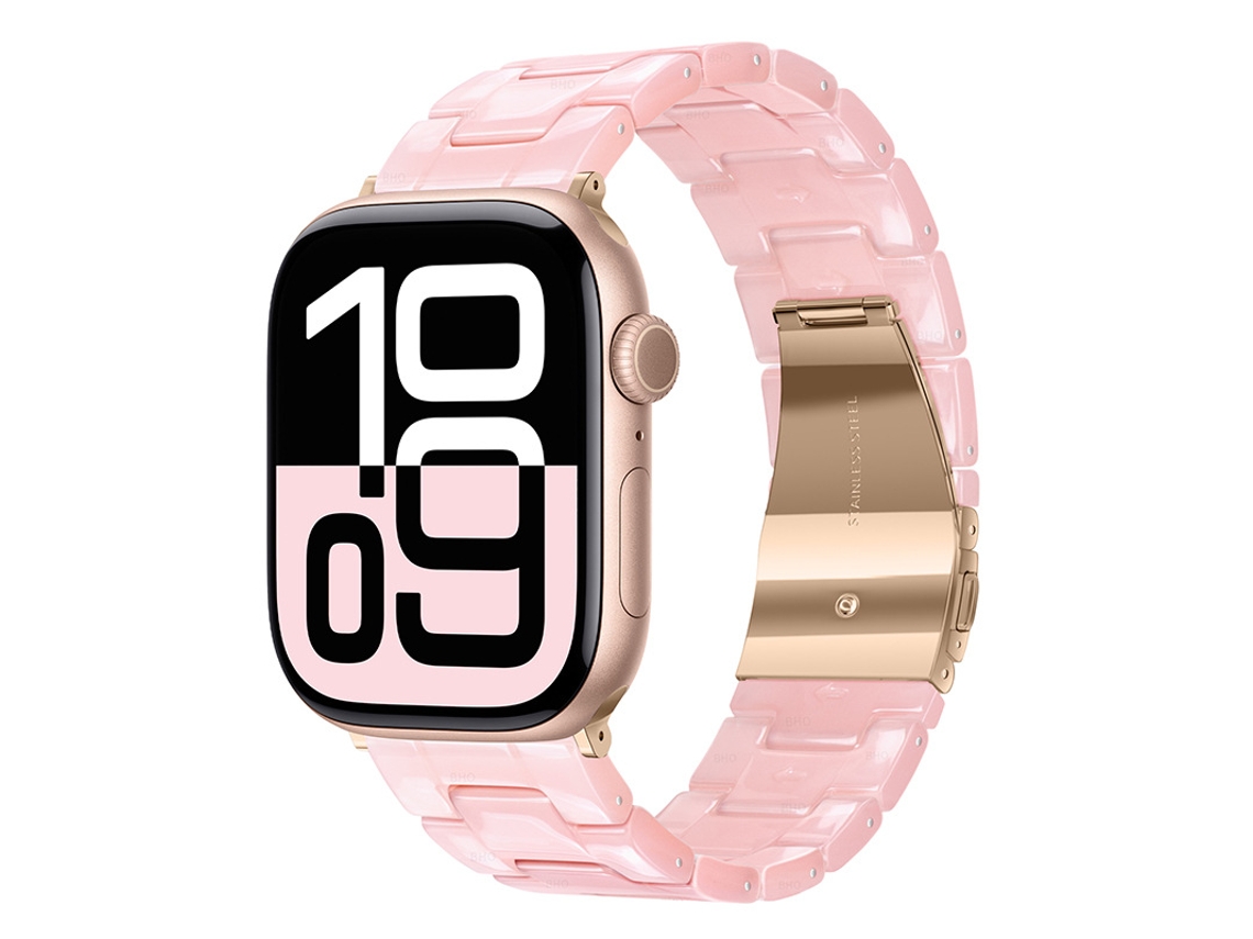 Bracelete Para Apple Watch 42/44/45/46/49mm Rosa Cuich