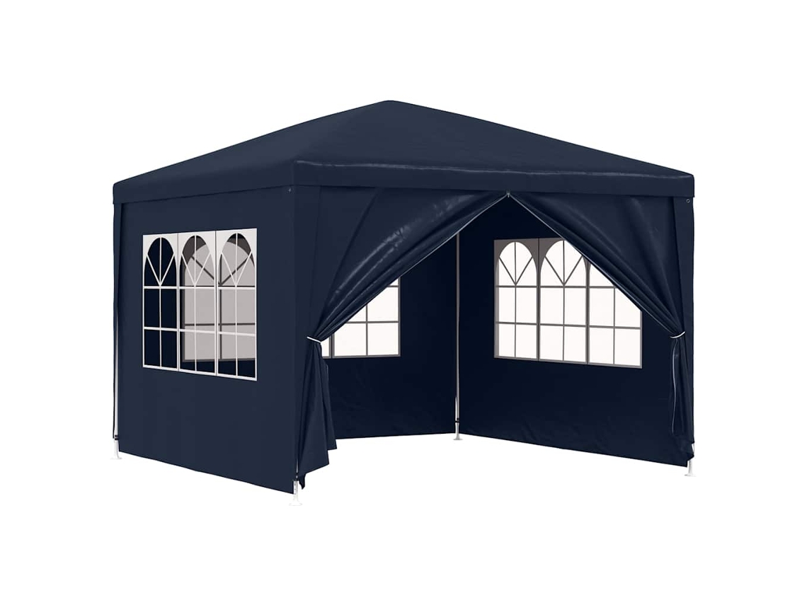 Vidaxl Tenda Para Festas 3x3 M Azul