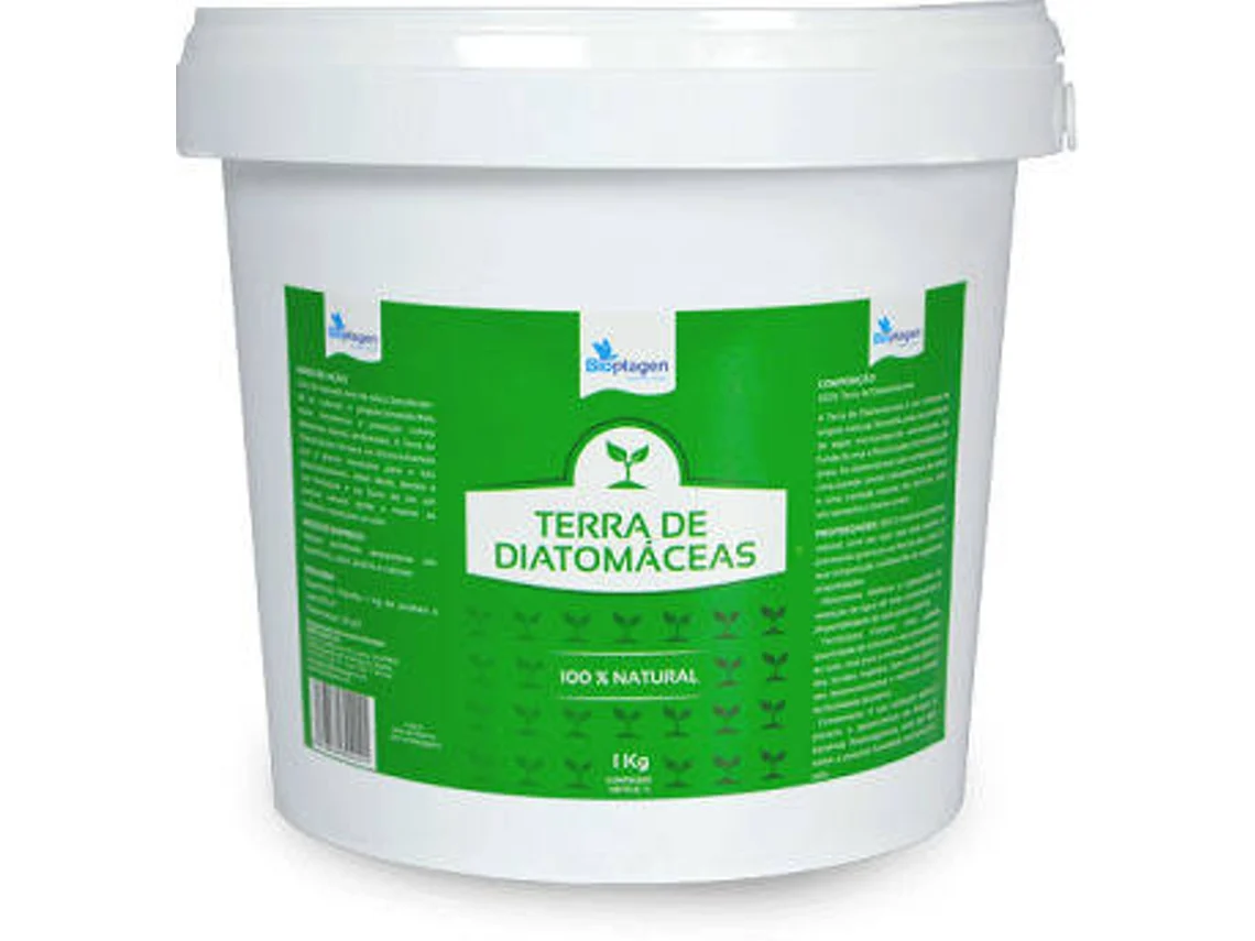 Inseticida BIOPLAGEN Terra de Diatomáceas (1Kg)