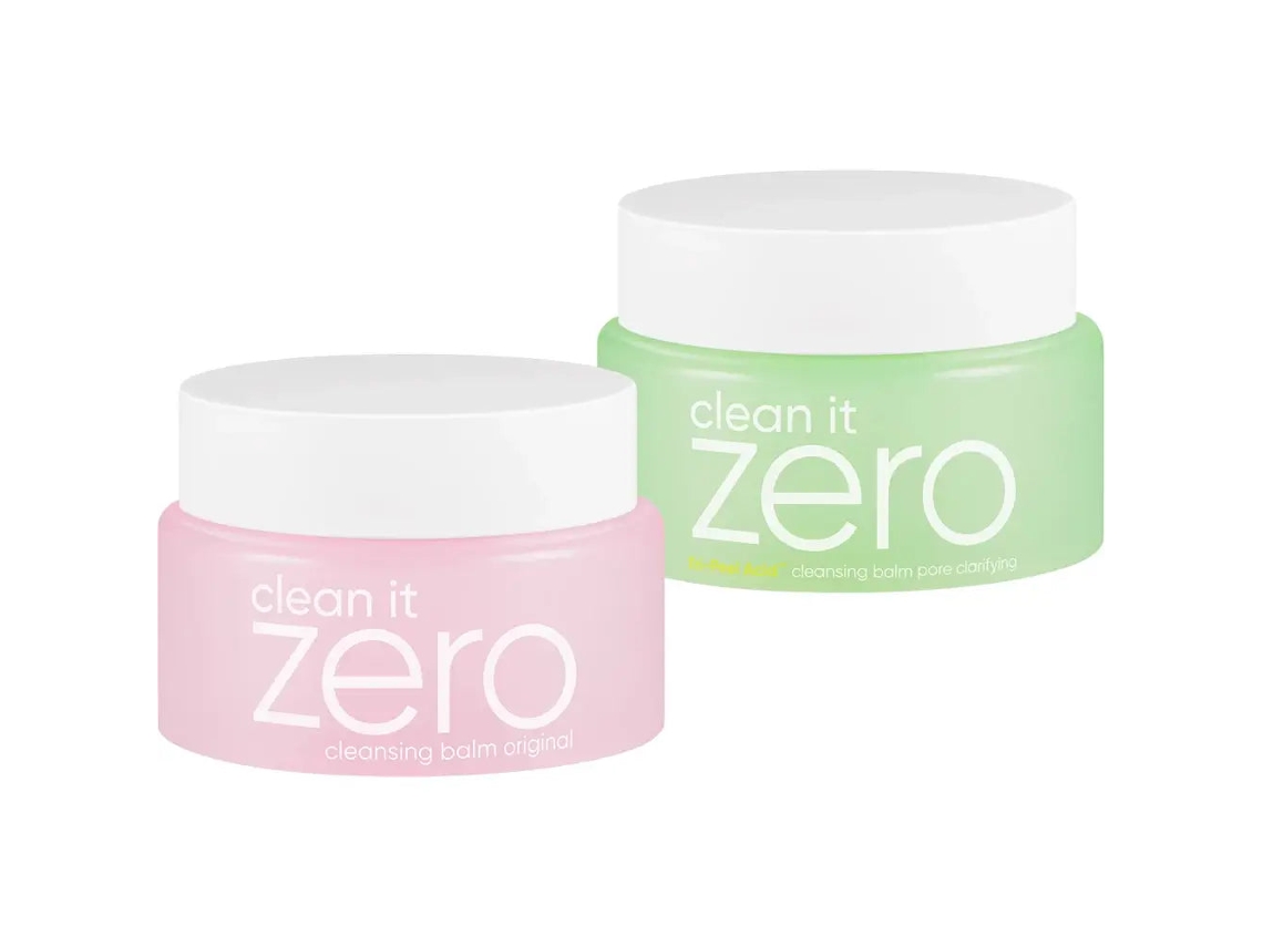 Banila Co. Clean It Zero Cleansing Balm Original Mini - Bálsamo De Limpeza Facial, Embalagem Com 2 Unidades.