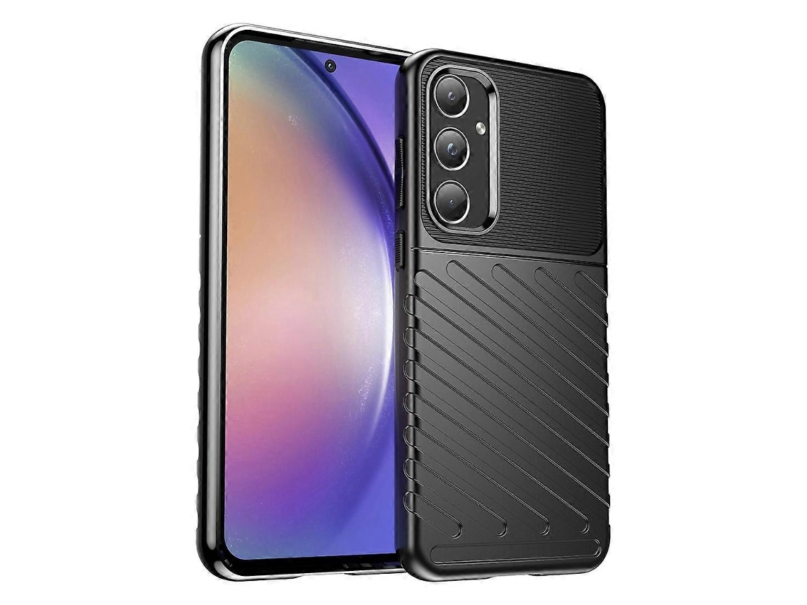 Capa De Tpu À Prova De Choque Thunderbolt Para Celular