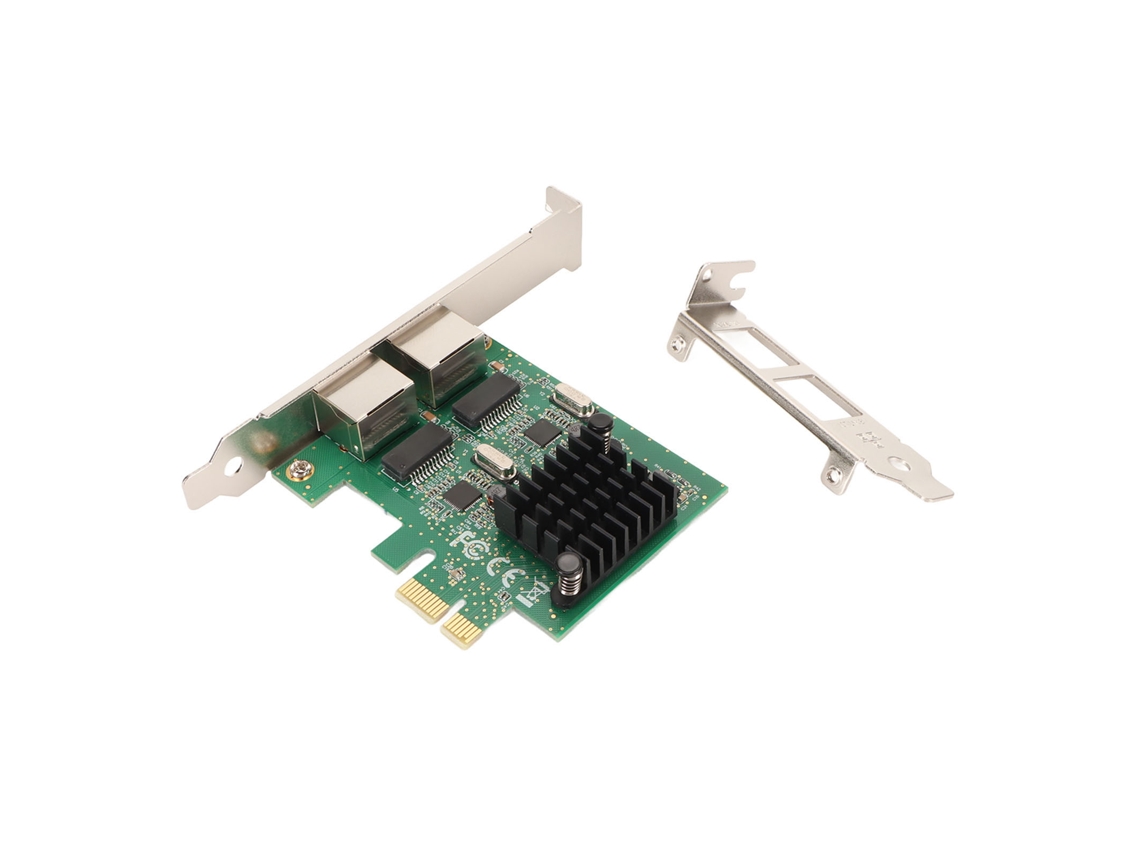Placa De Rede Pcie X1 Gigabit Ethernet De Porta Dupla Rtl8111g Para Windows Xp, 7, 8, 8.1 E Linux Aquaforge