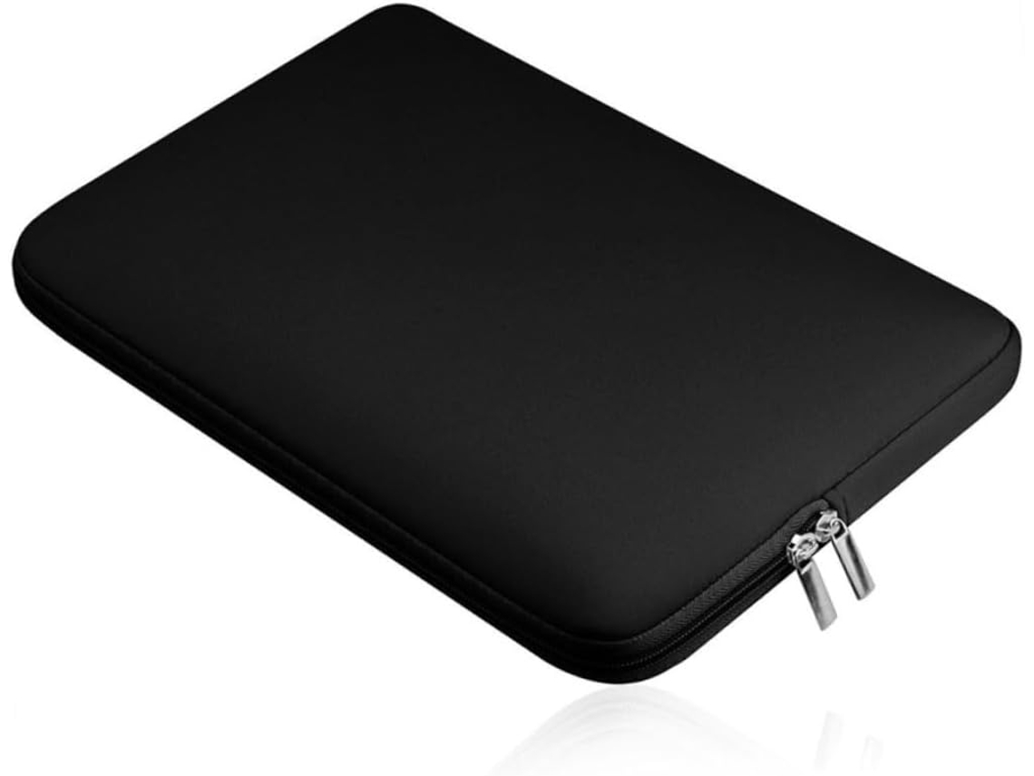 Capa De Neoprene Preta Para Laptop De 13 Polegadas