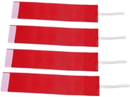 Conjunto De 4 Braçadeiras Ajustáveis Para Atividades Esportivas, Identificação De Segurança E Organização Desfiles