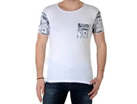 T-Shirt de Homem JAPAN RAGS Dols Algodão Branco (XS)