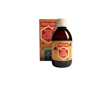 Xarope de Própolis com Ervas Balsâmicas 200Ml Propolvero FONTE DE VITA