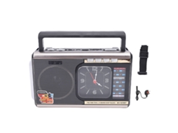 Rádio Retro LAXISCREED Bluetooth Lanterna Relógio