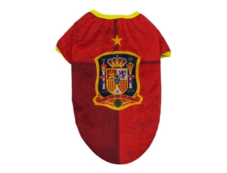 T-Shirt para Cão Rfef Vermelho L