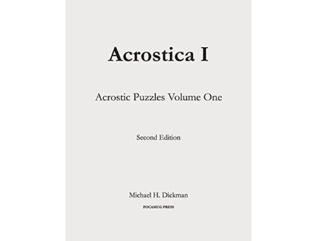 Livro Acrostica I Acrostic Puzzles Volume One de Michael H Dickman (Inglês)