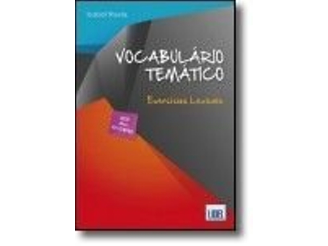 Livro Vocabulário Temático - Exercícios Lexicais de Isabel Ruela (Português)