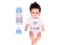 20du26 boneca de Bebê Recém nascido de Silicone 12 Polegadas Realista com Roupas Presente