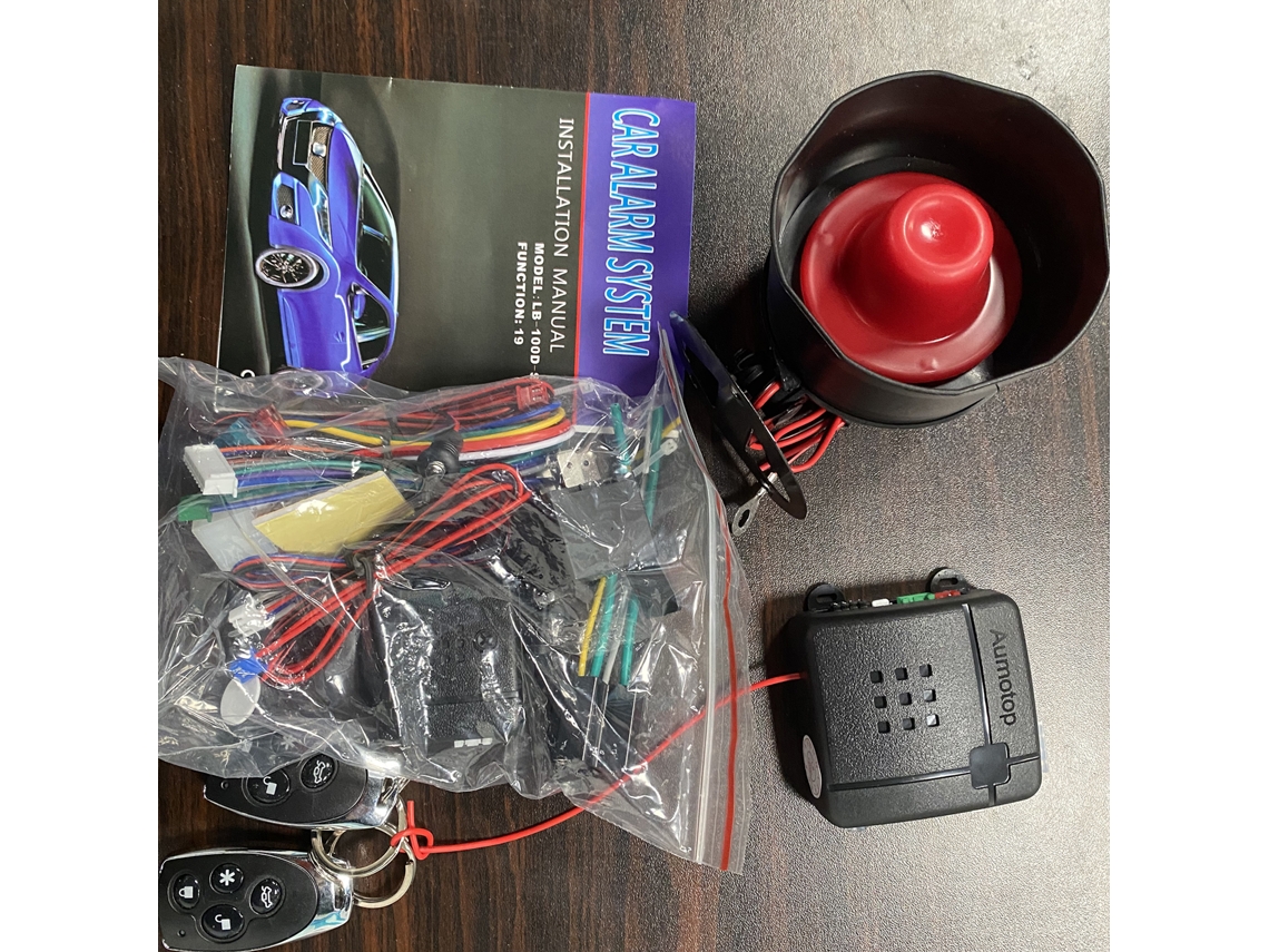 Sistema De Segurança Anti-roubo Universal Com 2 Controles Remotos Para Carro