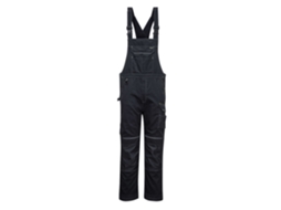 Macacão De Trabalho Pw3 Máxima Funcionalidade E Durabilidade / Preto Cinza / M Portwest