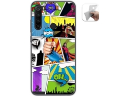 Capa Xiaomi Redmi Note 8 (2019/2021) TUMUNDOSMARTPHONE Comic Multicor