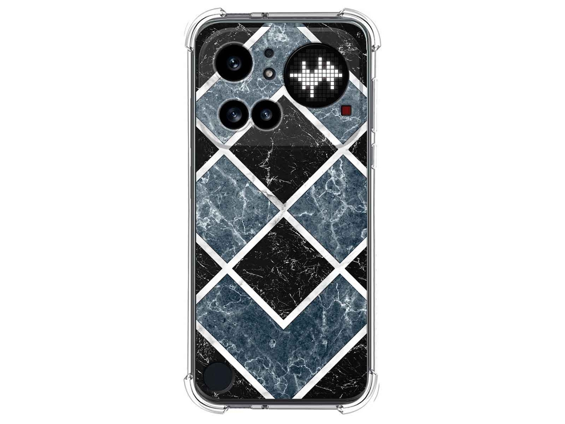 Capa Tumundosmartphone De Silicone À Prova De Choque Para Nothing Phone 4a Pro 5g Com Estampa De Mármore 6 Desenhos