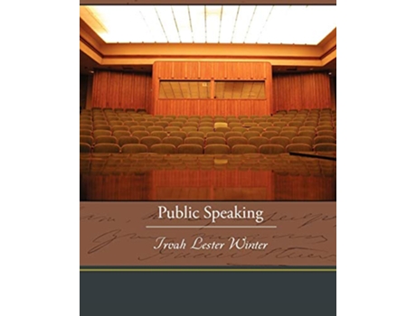 Livro Public Speaking de Irvah Lester Winter (Inglês)