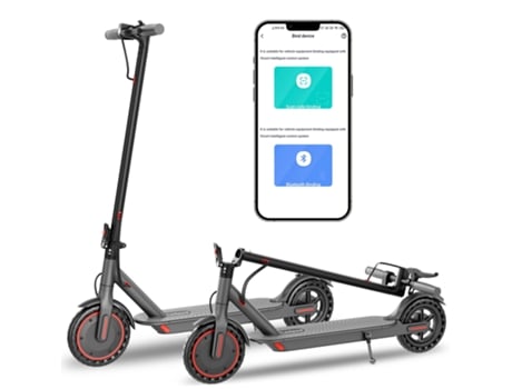 Scooter elétrica Ladped LP60 350W 36V 7.8AH, autonomia de 30 km, 8,5 km