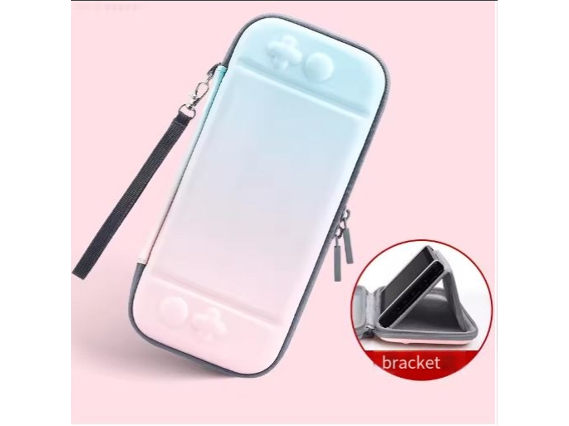 Adequado Para Bolsa Protetora Portátil Switch Cor Gradiente Azul E Rosa SUNNY SPACES