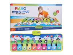 Tapete Musical Piano Infantil Educativo 110x36cm Brinquedo Jogo