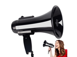 Megafone Portátil 30w Com Gravador 240s E Abertura De Garrafas Alto Falante Fashion
