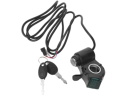 Dispositivo antifurto para maior segurança e visibilidade noturna de patinetes elétricos.