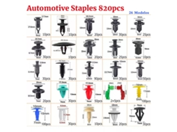 925pcs Car Push Retainer Clips Com Removedor De Grampos Porta Painel Guarnição Grampo Kit Auto Fixadores Sortimento Para A Maioria Dos Automóveis