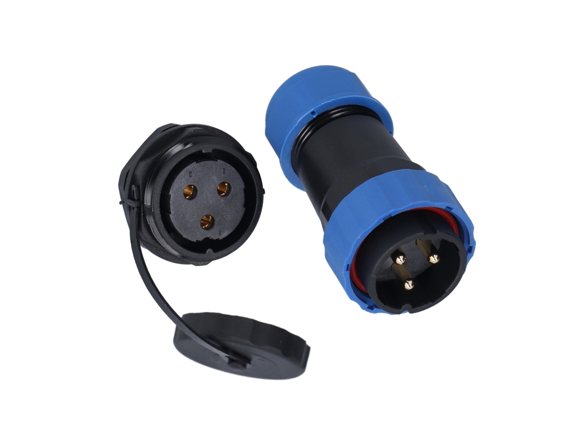 Laxiscreed Tomada De Avião Ip68 Impermeável Para 380v 45a, Compatível Com Cabos De 45a