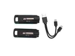 Sistema de Transmissão Sem Fio Uhf para Guitarra Eléctrica e Baixo, Transmissor e Receptor Recarregáveis Via Usb