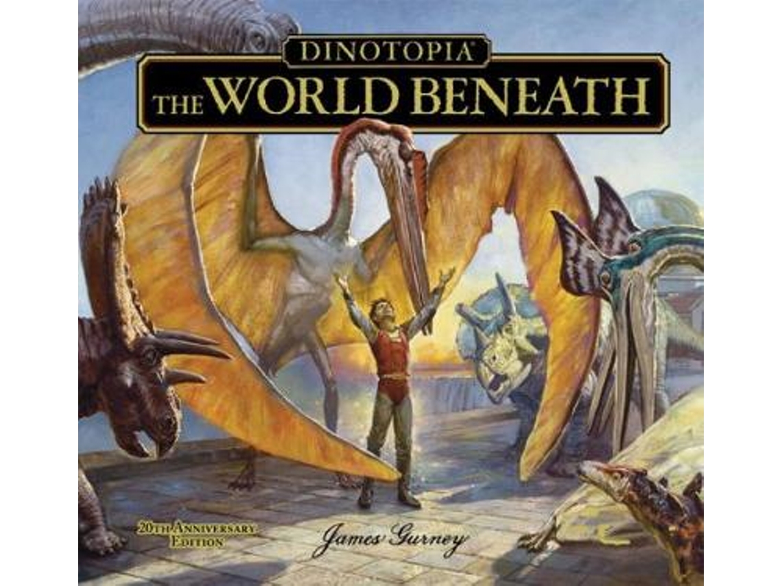 Livro Dinotopia The World Beneath de James Gurney (Inglês - Capa Dura)