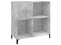 Record Cabinet, Record Cabinets Vidaxl Cinzeto Madeira Processada (n/a)