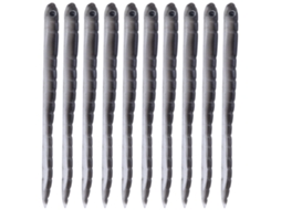Isqueiro de Silicone Minhoca Artificial 10pcs 9cm 1.7g