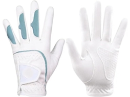 Luvas de Golfe Femininas, para a Mão Esquerda e Direita, com Proteção Respirável para a Palma da Mão, Luvas Es