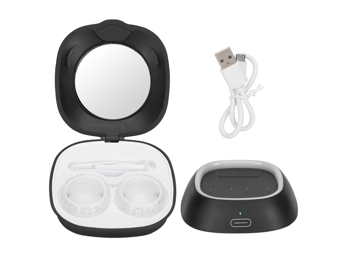 Limpador Elétrico De Lentes De Contato À Prova D'água Com Carregamento Usb