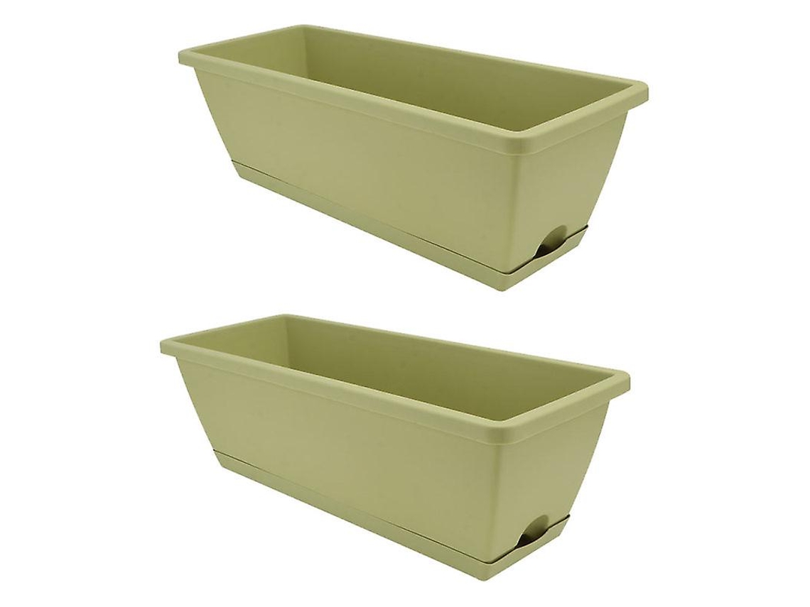 2Un Bacia de Planta de Resina ALLINLESS