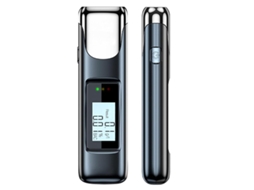 Bafômetro Com Visor Lcd, Detector De Álcool Alta Precisão E Alarme Sonoro