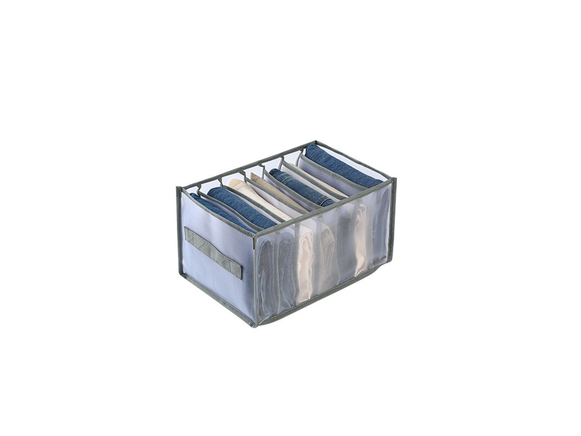 Organizador De Roupas De 3 Peças Com 7 Compartimentos.