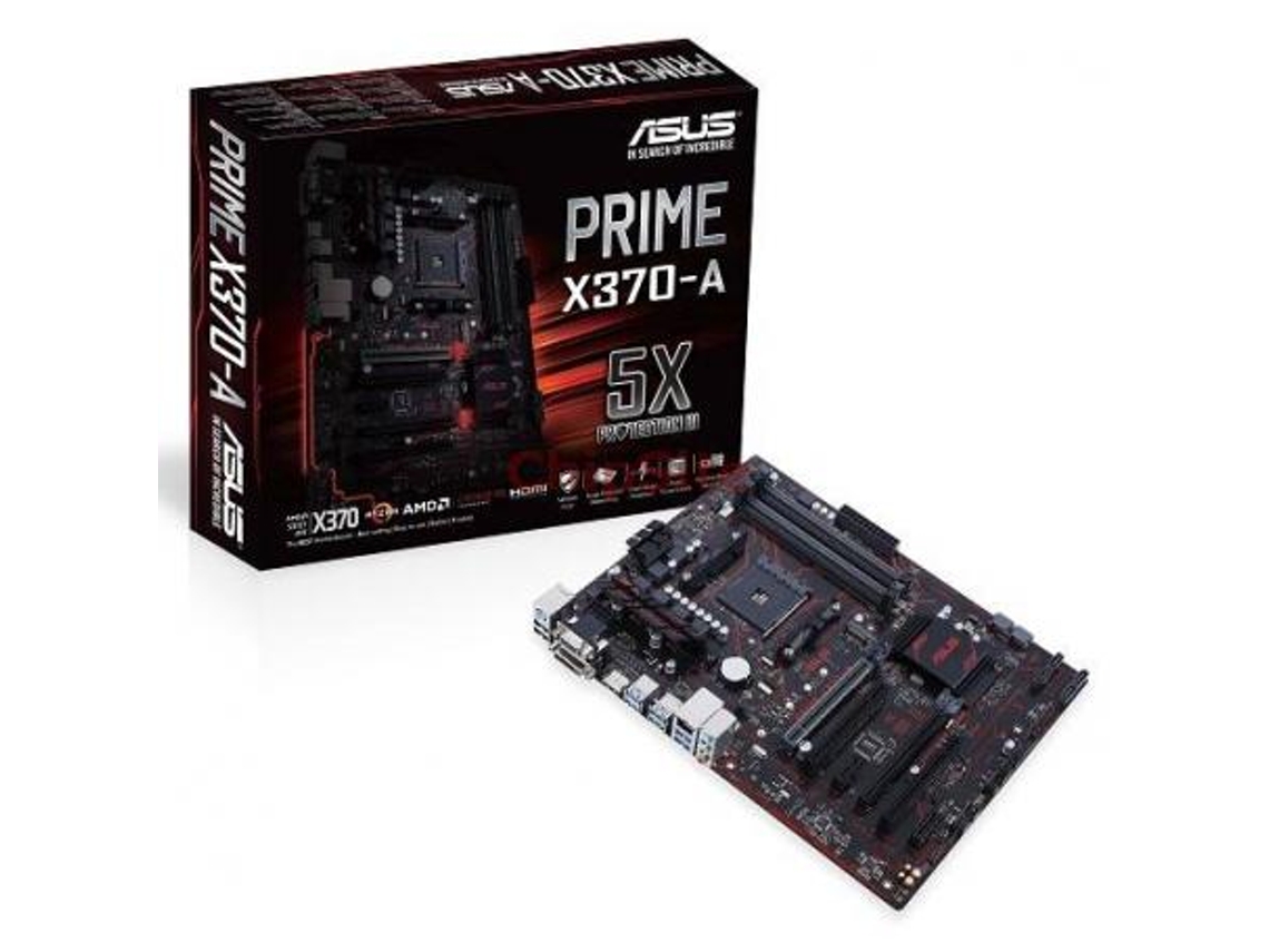 Motherboard ASUS Prime X370-A (Socket AM4 - AMD X370 - ATX)
